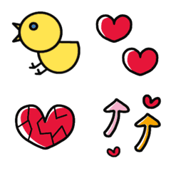 [LINE絵文字] コミカルに動く！毎日使える基本絵文字♪の画像