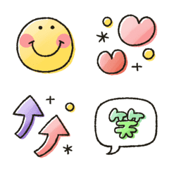 シンプル★動く絵文字の絵文字メイン画像
