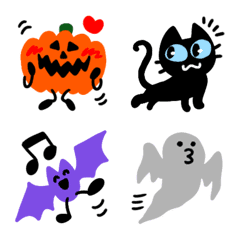 [LINE絵文字] コミカル♥️ハロウィンの画像
