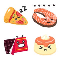 [LINE絵文字] NO.320 Hand drawn style Emojiの画像