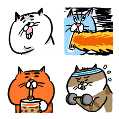 [LINE絵文字] ehcat emoji 5の画像
