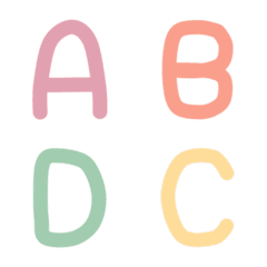 [LINE絵文字] alphabet number symbol 15の画像