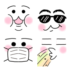 [LINE絵文字] シンプル♡アニメーション絵文字2の画像