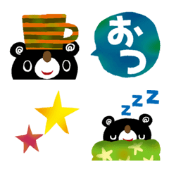 [LINE絵文字] 絵本みたいな＊動く＊ブラクマ絵文字の画像