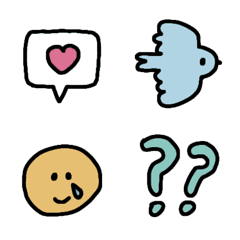 [LINE絵文字] ふつうでしかないえもじの画像