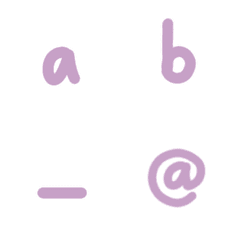 English a - zの絵文字メイン画像