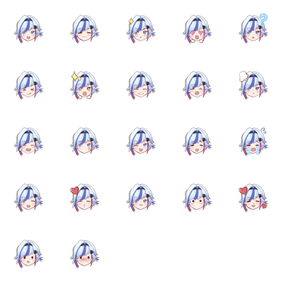 [LINE絵文字]ぷぷぴらぺをの絵文字の画像一覧