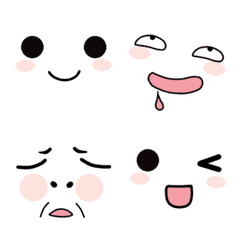 [LINE絵文字] Cheeks Pink animated emojiの画像