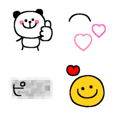 [LINE絵文字] 懐かしい♡動くデコ絵文字の画像