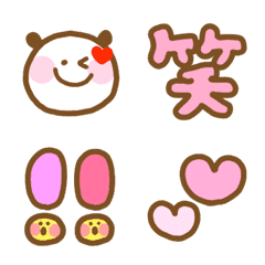 [LINE絵文字] 動く☆ぷにぷに絵文字の画像