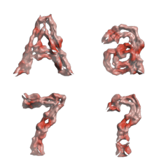 大腸的なデコ文字？の絵文字メイン画像