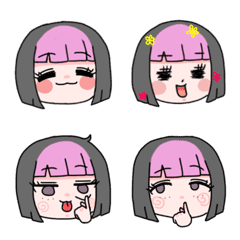 [LINE絵文字] いつでもどこでも☆さぁちゃんemojiの画像