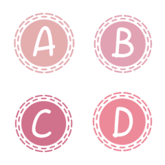 [LINE絵文字] ABC pastelの画像