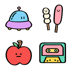 [LINE絵文字] Doodle cutie daily life :)の画像