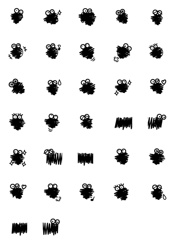 [LINE絵文字]わざと間違える絵文字の画像一覧