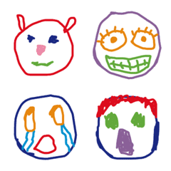 [LINE絵文字] こども画伯 #11の画像