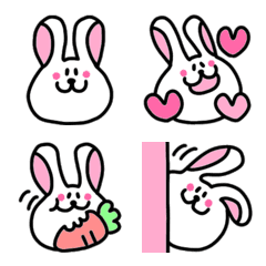 [LINE絵文字] あのファニーチーク by ano (うさぎ)の画像
