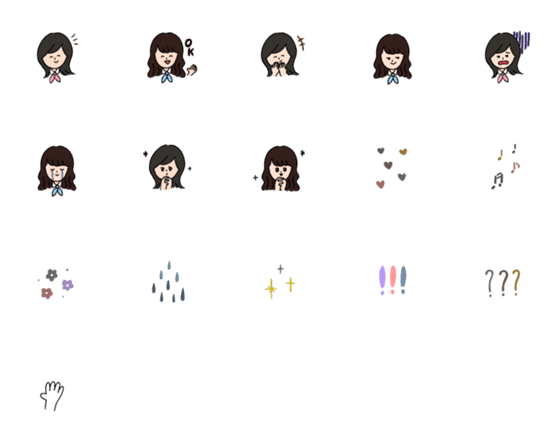 [LINE絵文字]動くゆるーい絵文字の画像一覧