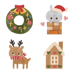 [LINE絵文字] 動く☆*おしゃかわ♡クリスマスの画像