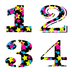 [LINE絵文字] 123 NUMBER Emoji (018)の画像