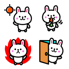 毎日使える♥ウサギの絵文字メイン画像