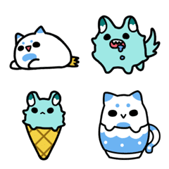 Happy little furballの絵文字メイン画像