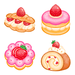 [LINE絵文字] [ icon ] CAKE ＆ DONUTの画像