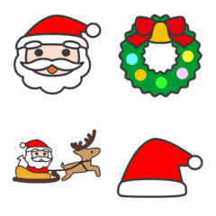 [LINE絵文字] 動く可愛いクリスマス絵文字の画像