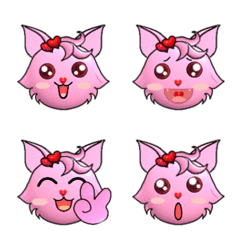 [LINE絵文字] Nong Muma 1 Emoji (Cat 1)の画像