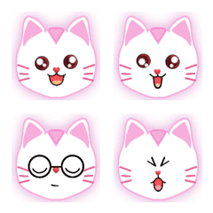 [LINE絵文字] CAT CAT Emoji (Cat 3)の画像