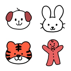 [LINE絵文字] 12 zodiac signs ＆ Santa Clausの画像