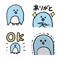 [LINE絵文字] ゆるいペンギンくんの絵文字の画像