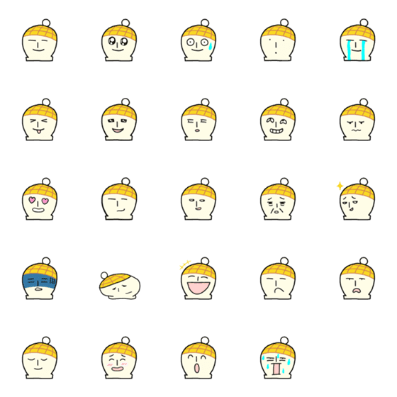 [LINE絵文字]焼けたよ、もちくんの画像一覧