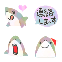 [LINE絵文字] マーブル♥️サメの画像