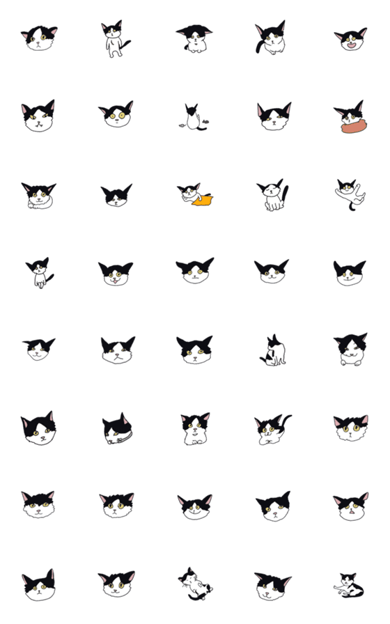 [LINE絵文字]日本猫 ト太郎の画像一覧