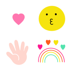 ♡ 動くsimple  ♡の絵文字メイン画像