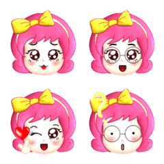 [LINE絵文字] Girl Emoji (7)の画像
