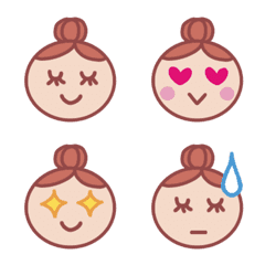 [LINE絵文字] 毎日使える♡キュートな絵文字の画像