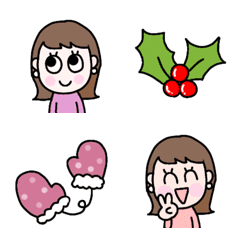 [LINE絵文字] ✳女のコ絵文字✳の画像