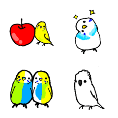 [LINE絵文字] Cutie birdsの画像