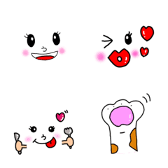 [LINE絵文字] シンプルな日常的な絵文字の画像