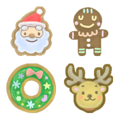クリスマス☆アイシングクッキー絵文字