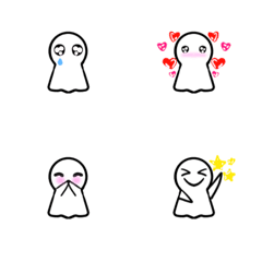 [LINE絵文字] Little Ghost (emoji)の画像