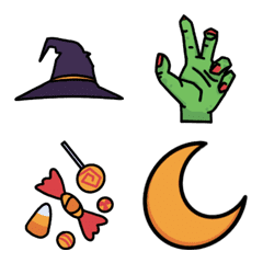 [LINE絵文字] Halloween comic！の画像