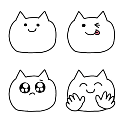 [LINE絵文字] しんぷるなねこさんの画像