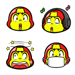 [LINE絵文字] マスクくんの絵文字の画像