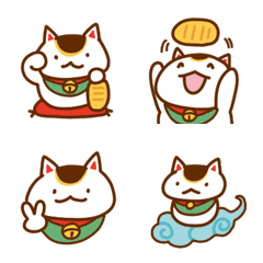 [LINE絵文字] 招き猫の日々色々絵文字の画像