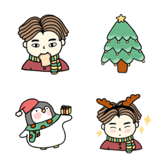 [LINE絵文字] chuun: Christmas Time emojiの画像
