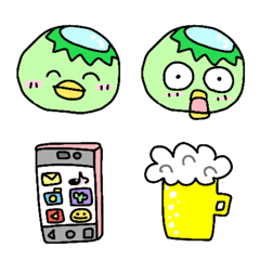 [LINE絵文字] 大人かわいい♪かっぱちゃんの絵文字の画像
