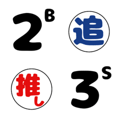 [LINE絵文字] 競輪好き絵文字3の画像